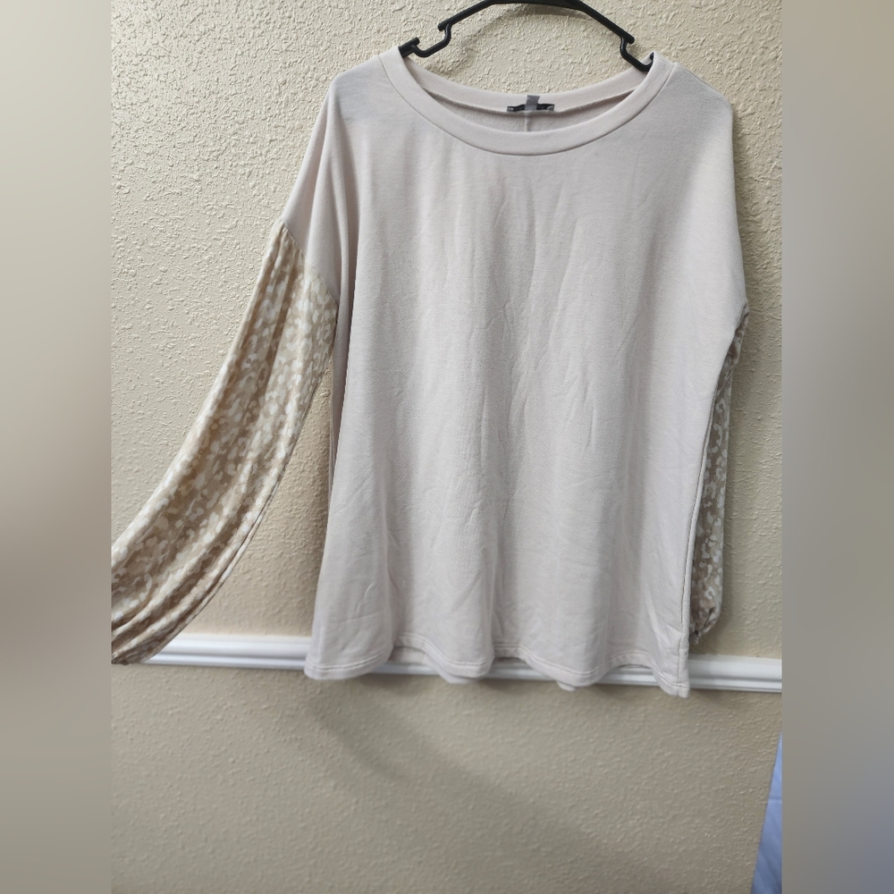 White birch cream colored top size z